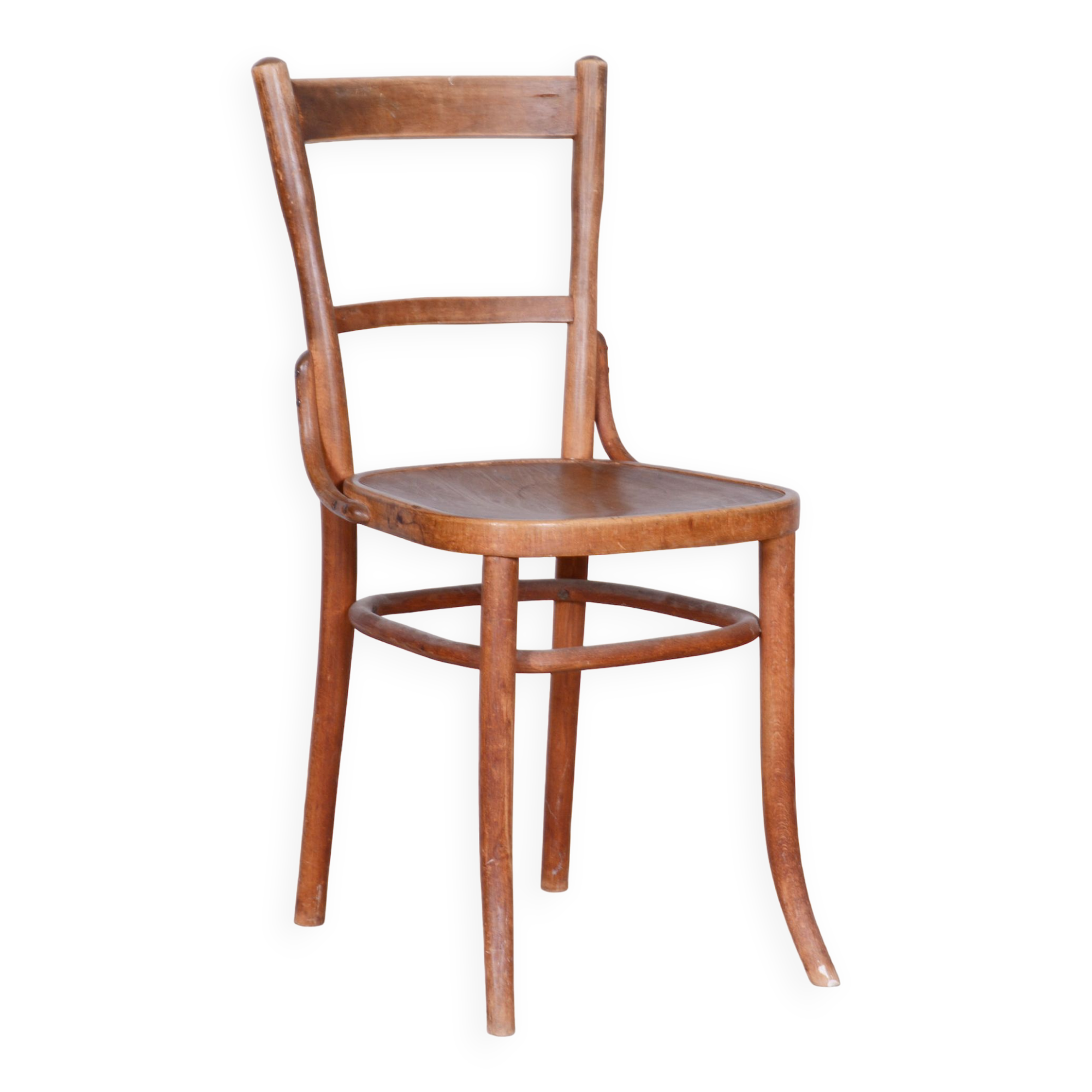 Original Art Deco Beech Chair, Fischel, Stable Construction, Czechia, 1920s