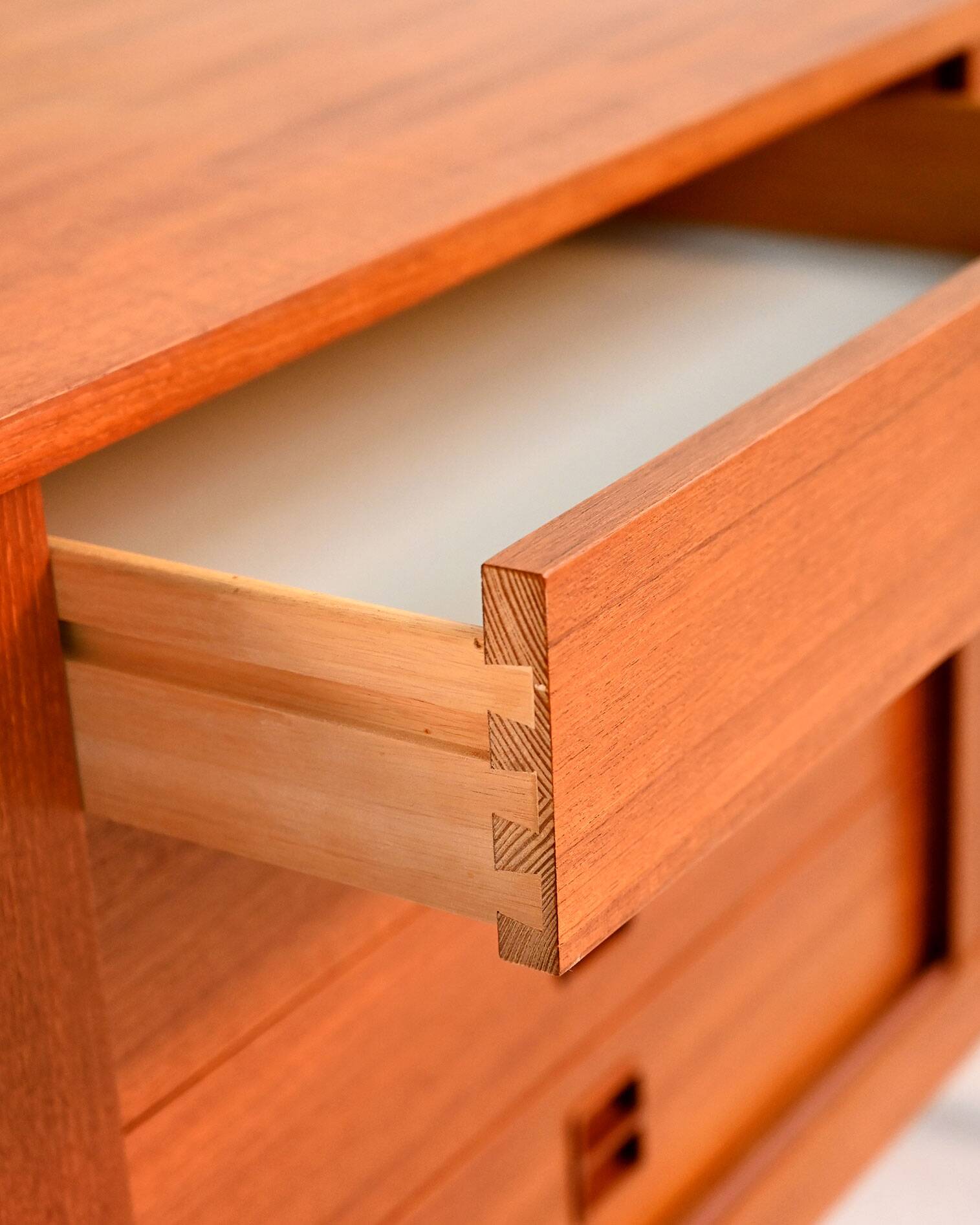 “Comet” teak sideboard by Bogeryd from the 1960s