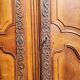 Double walnut cupboard doors, mid-19th century