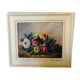 Huile sur toile nature morte aux roses