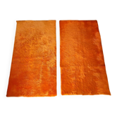 Tapis vintage orange