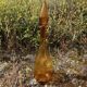 Vintage Empoli Italian blown glass carafe.
