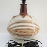 Italian ceramic lamp foot 70s