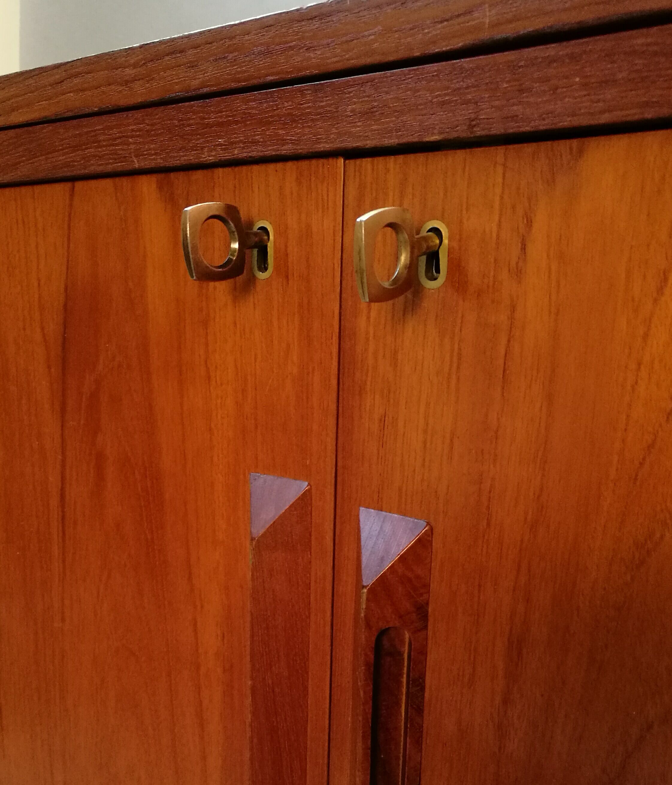 Bar cabinet teak by Torbjörn Afdal for  Brusksbo 1960s