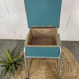 Vintage Formica chest stool