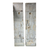 Pair of fir shutters early twentieth century