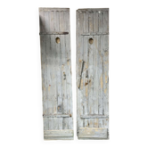 Pair of fir shutters early twentieth century