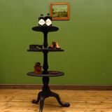 Porte plantes en noir antique