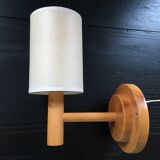 Scandinavian pine wall light