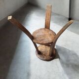 Brutalist tripod stool