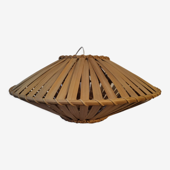 Suspension en feuilles de bambou