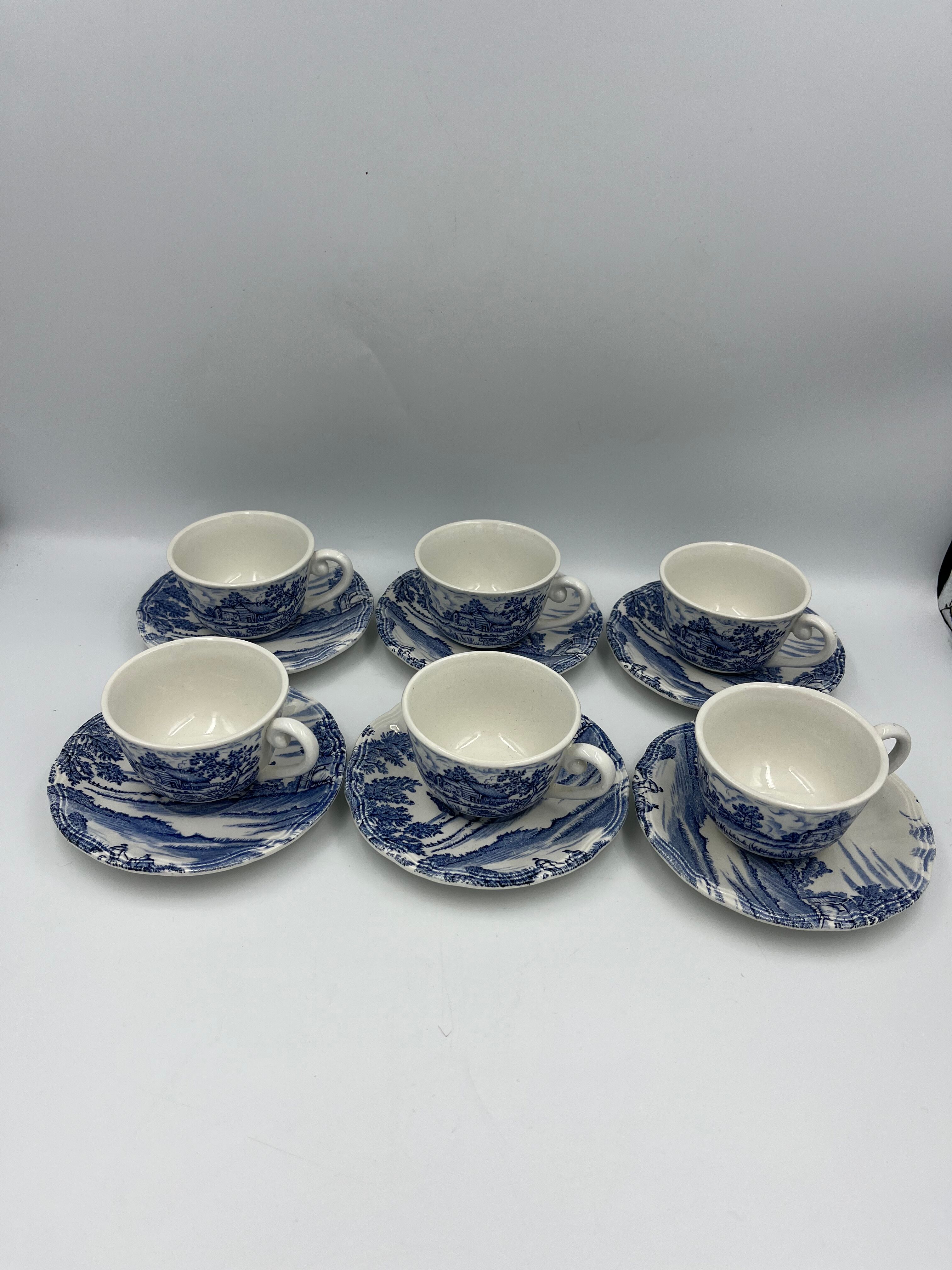 English style coffee service 70s