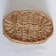 Bread basket in woven wicker canning