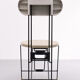 Chaise pliante post-moderne Andries Van Onck, 1984