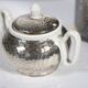 Art Deco Tea Set by Hutschenreuther with WMF Silver Plating, 1930s