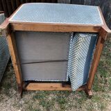 Duo de fauteuils club vintage