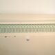 Commode secretaire en bois et rotin