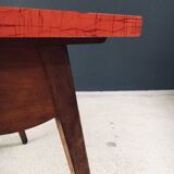 French Reconstruction Bistro Table, 1950s