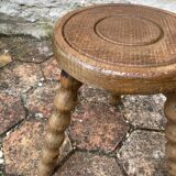 Vintage tripod stool
