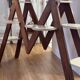 Decorative wooden shelf