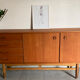 Vintage Scandinavian enfilade from the 60s in teak