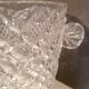 Fan-sized crystal champagne bucket