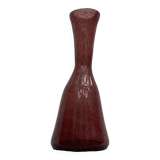 Mouth-blown glass vase Dimension: height -28 cm- diameter low-11cm-
