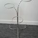Plant holder: grey wrought iron tripod