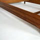 Art Nouveau bed by Mathieu Gallerey in mahogany, clematis model, circa 1920