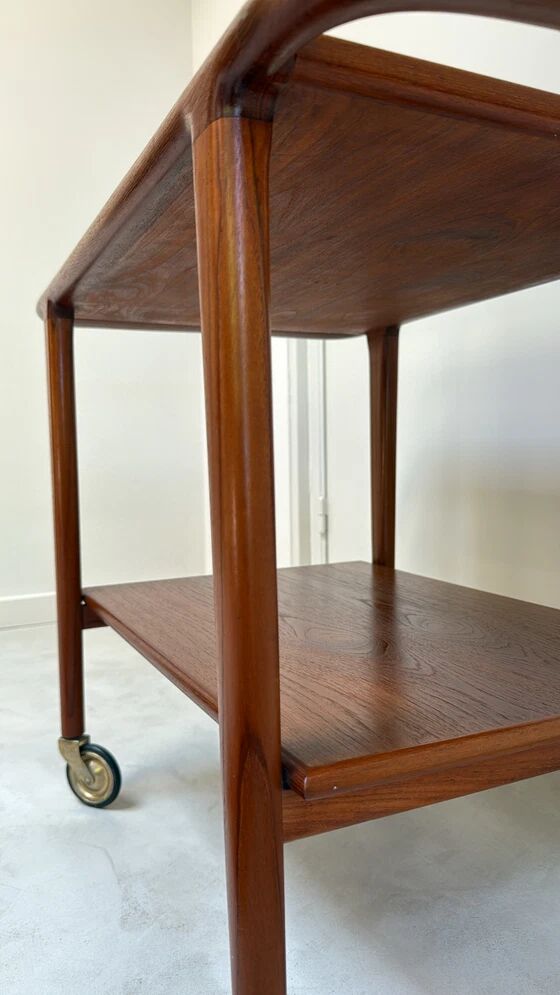 Vintage teak trolley by Niels Otto Møller