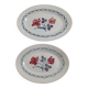 Plats ovales Sarreguemines Digoin Cannes lot de 2