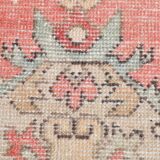 Tapis persan vintage rouge et beige 3 x 9, 98 x 285 cm SK 21187