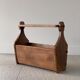 Wooden magazine rack