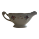 Vintage sauce boat L'Amandinoise 1080 with roses and gilding.