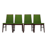 Ensemble de quatre chaises en palissandre, design danois, années 1970, fabricant : Dyrlund