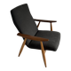 Vintage Scandinavian armchair and ottoman