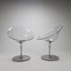 Ensemble de 2 chaises Ero de Philippe Starck S par Kartell, 2000