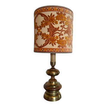 60s floral lampshade