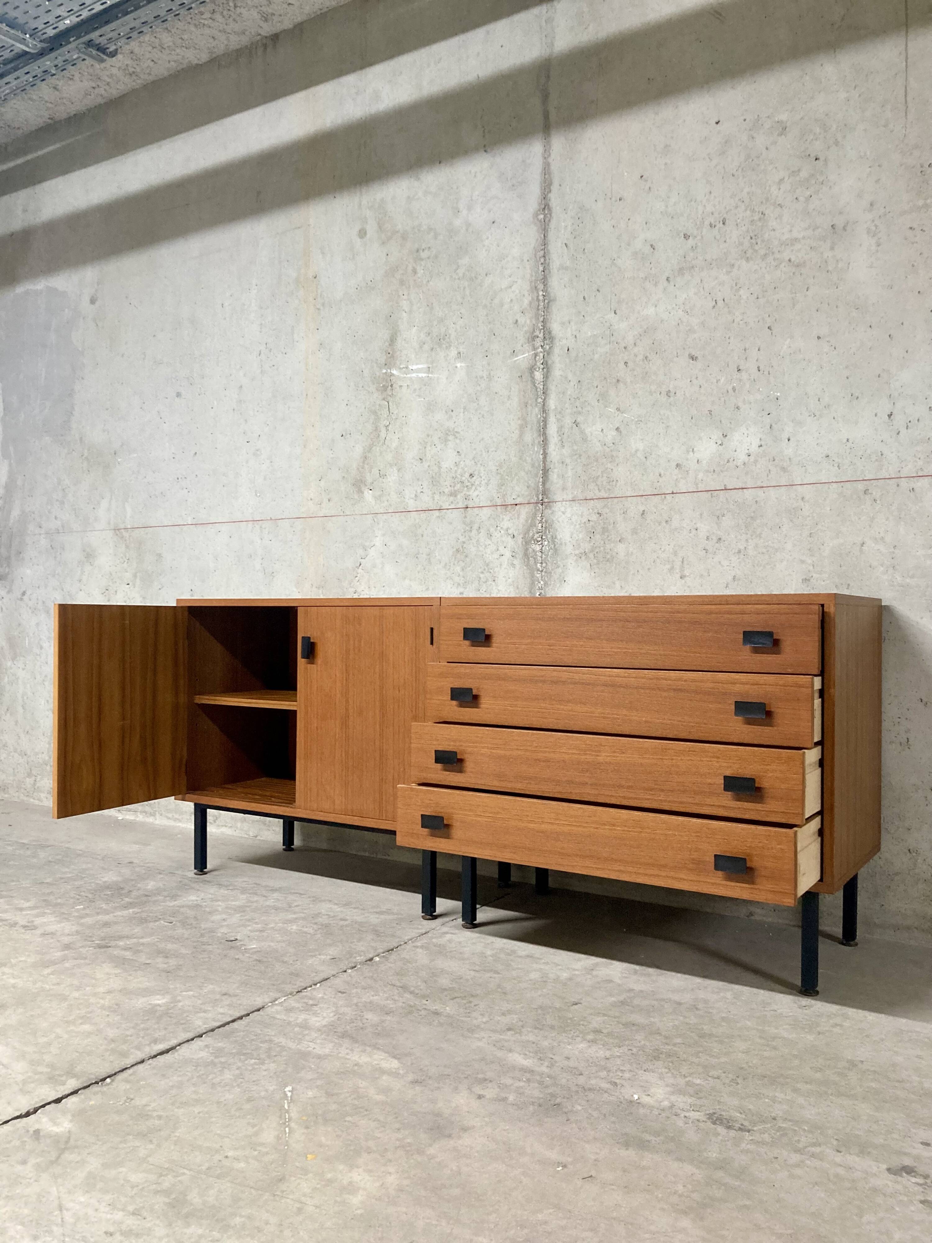 Vintage teak sideboard from the 60s