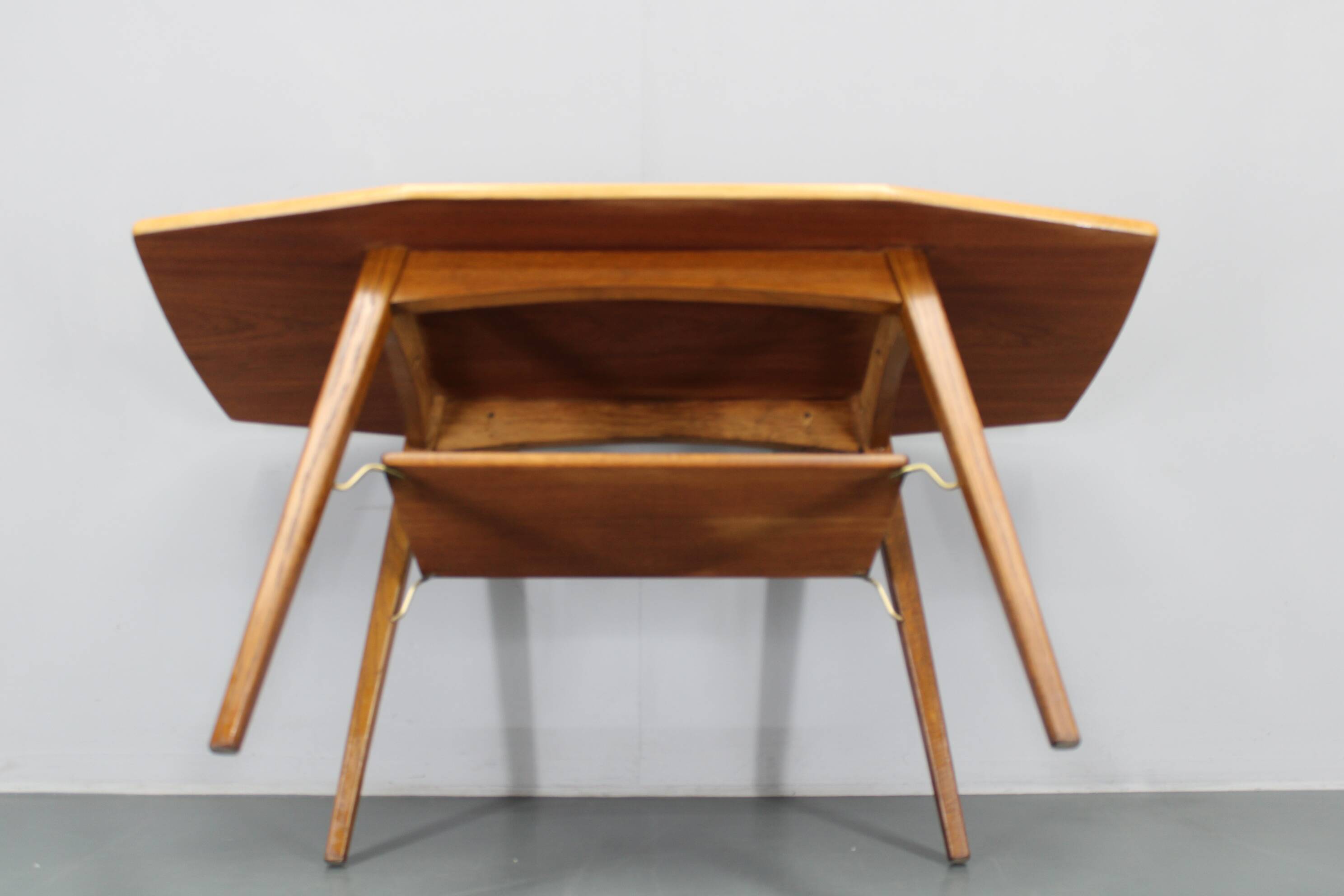 1960s Danish Teak and Oak  Coffee Table