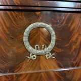 Empire Consulate mahogany mirror