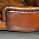 Restored leather Howard & Son canapé style, 204 cm