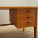 Bureau en frêne, design danois, années 1960, designer : Svend Age Madsen