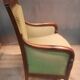Empire period bergère in mahogany