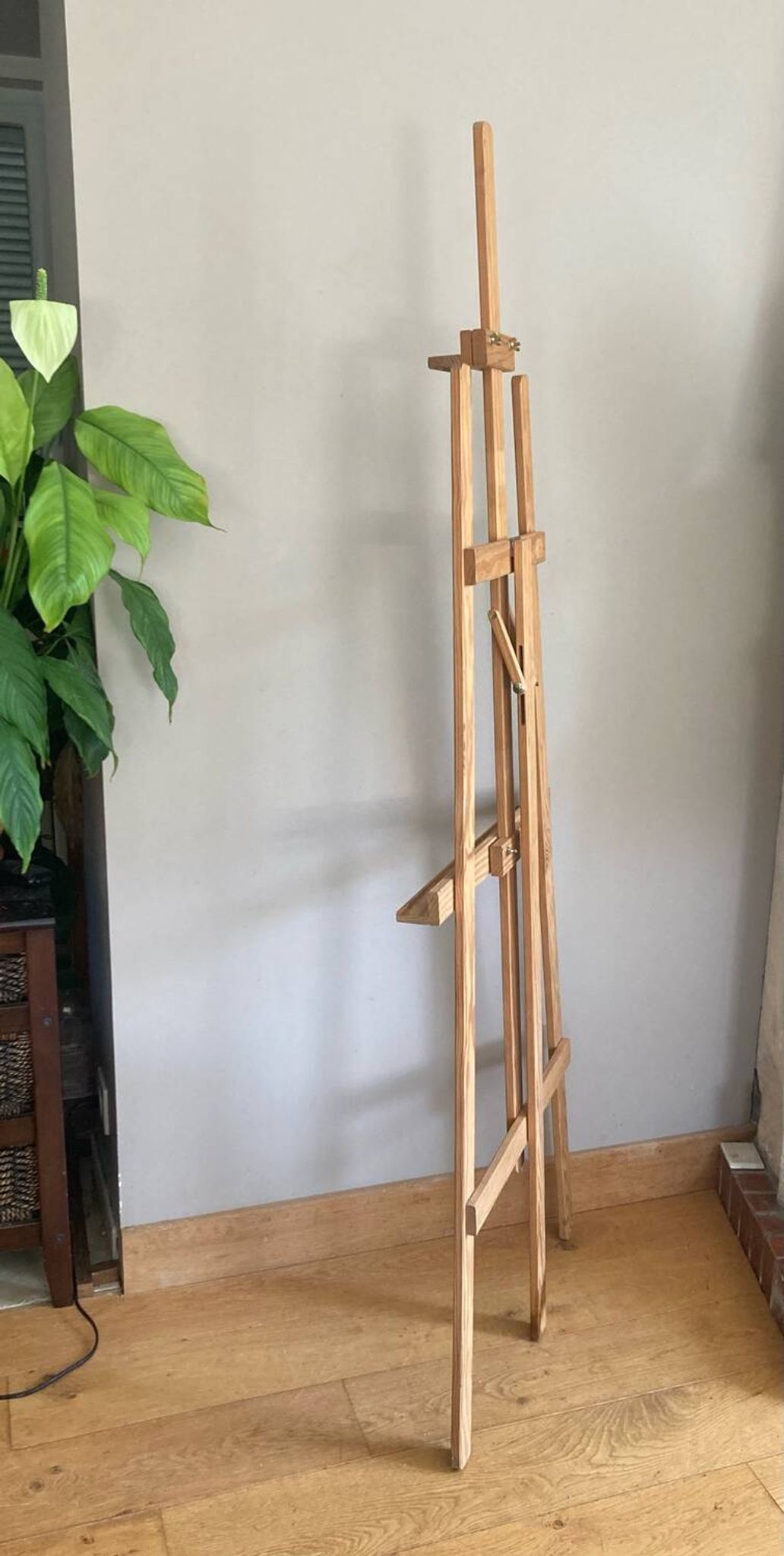 20th century solid pine painter's easel
