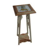 Old wooden side table