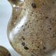 Pyrite stoneware ewer, potter's work, sculptural piece