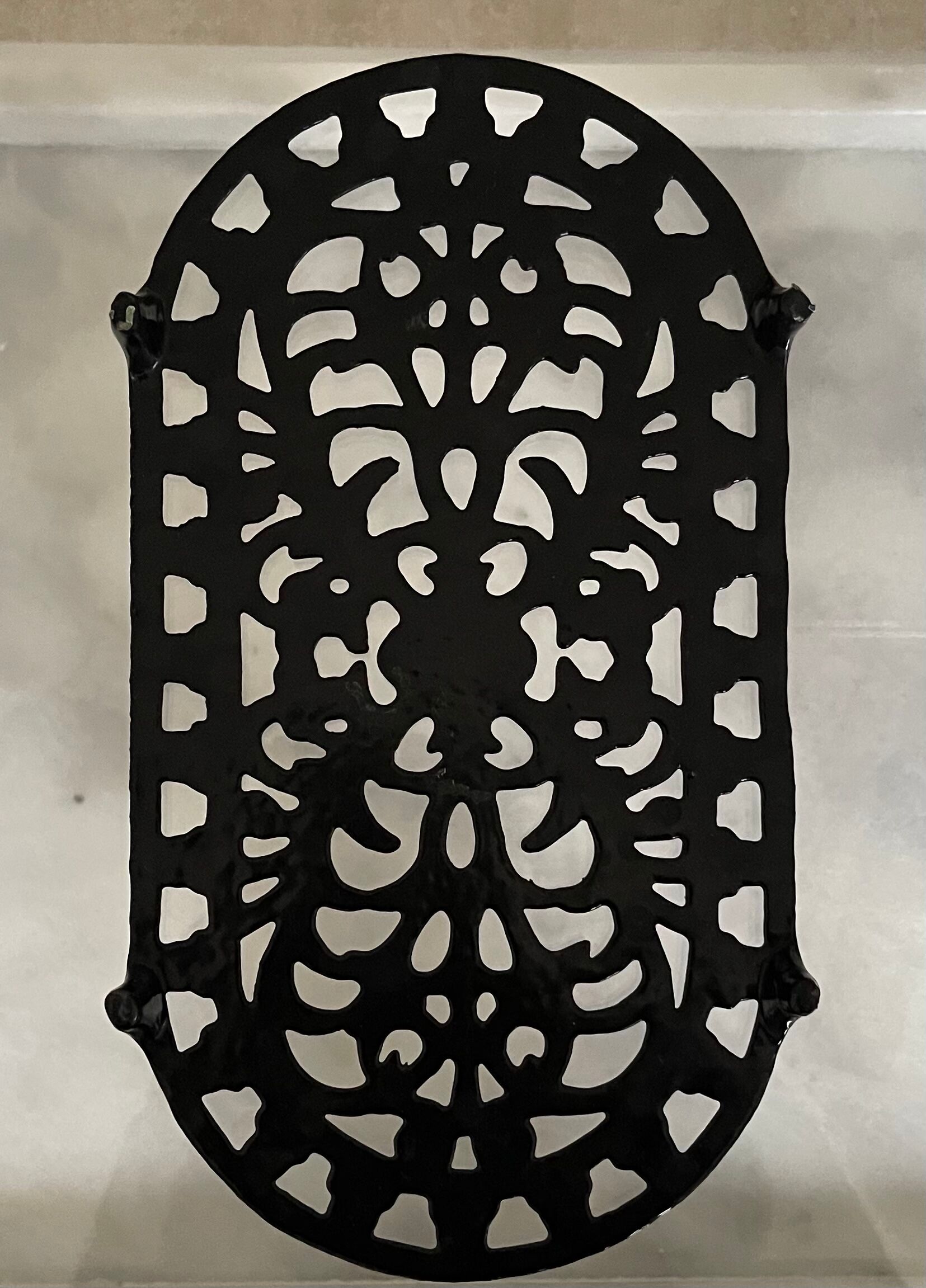 Dessous plat en fonte