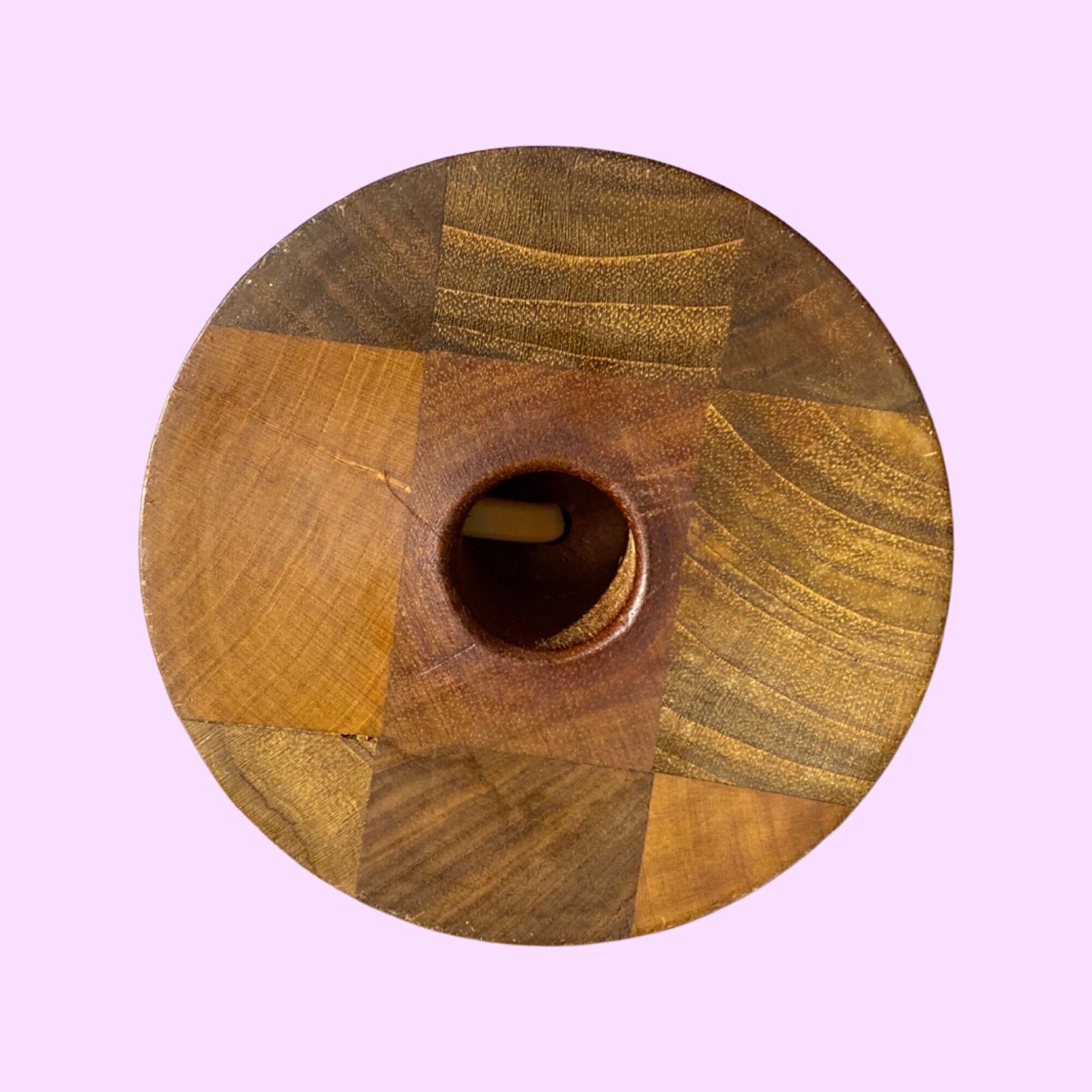 Big Rare Teak Table Lamp From Denmark 1960s | Mid century Modern Vintage Lighting | Danish Vintage