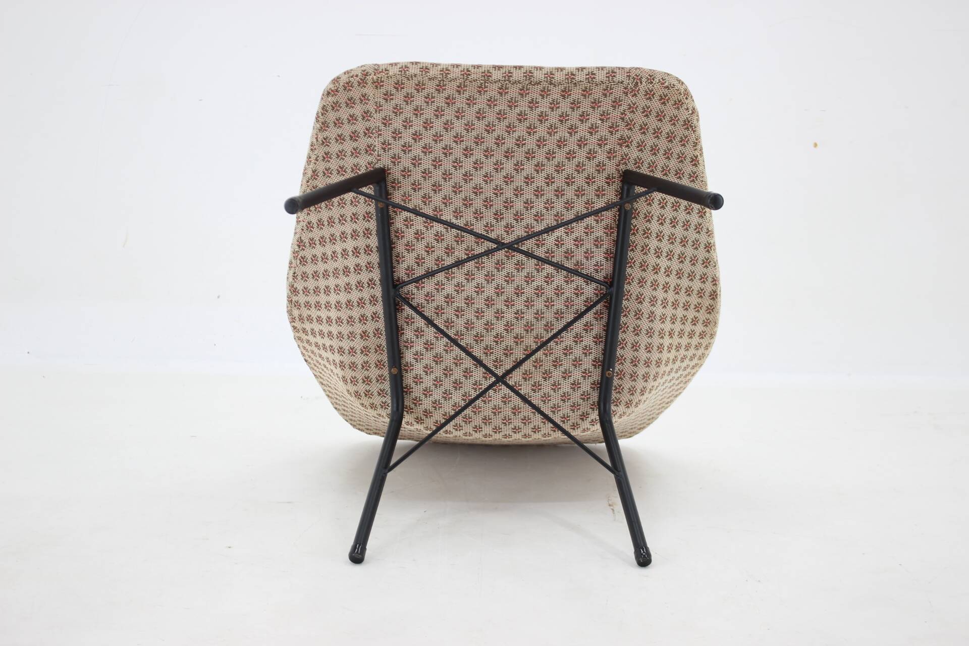 1970s Shell Chair with Iron Base, Germany